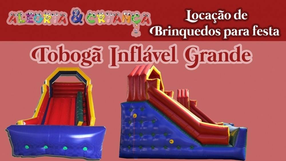 Alugar Tobogã Inflável para Festas Preço no Alto da Lapa - Locação de Tobogã Inflável no Butantã