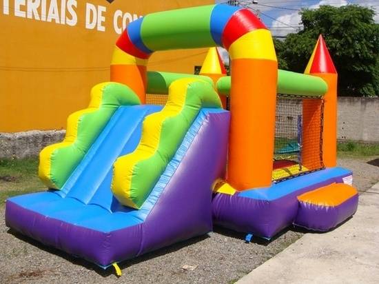 Aluguel de Tobogã Inflável para Festa Infantil Sp no Rio Pequeno - Locação de Tobogã Inflável para Festas